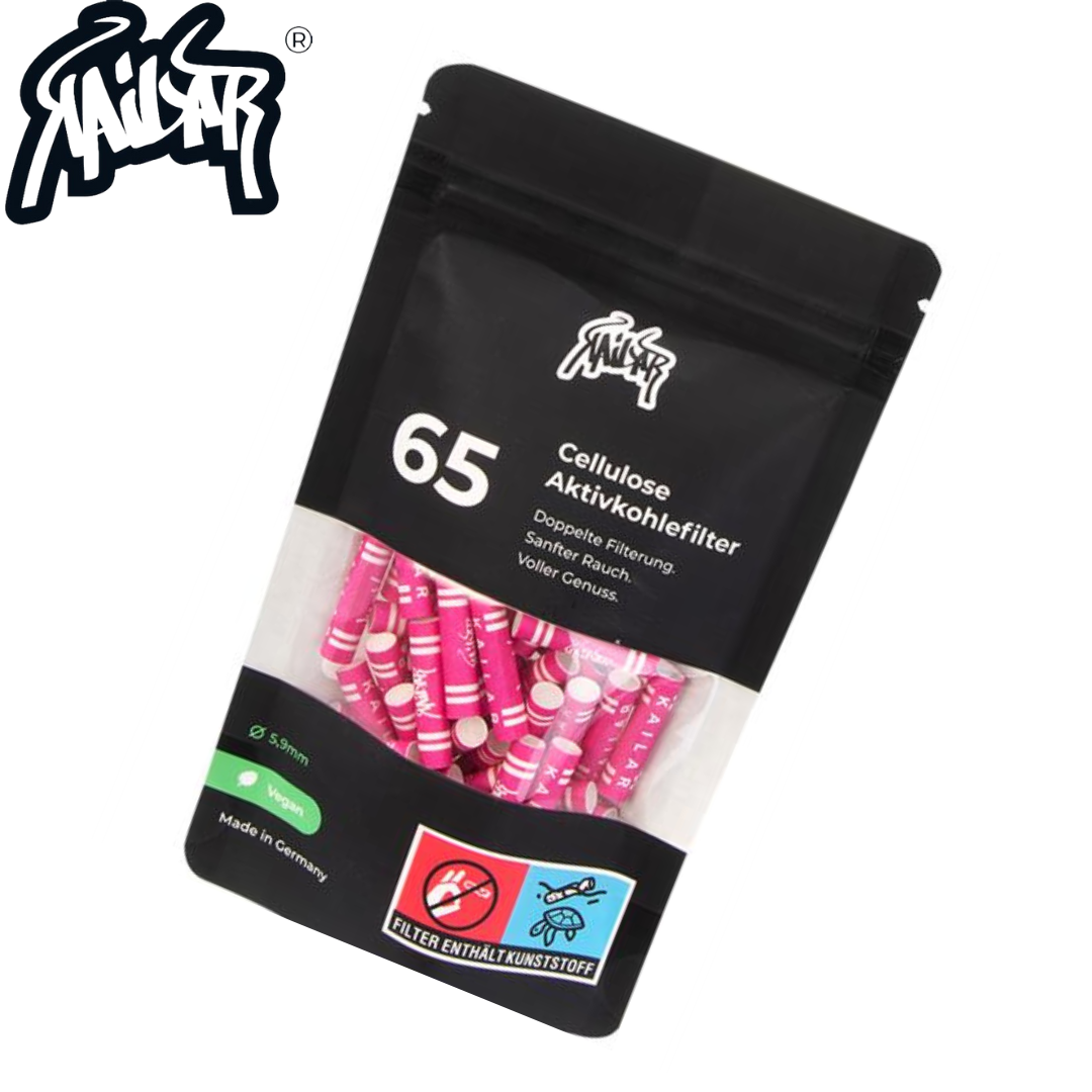 Aktivkohlefilter, Kailar®, Pink, 65er